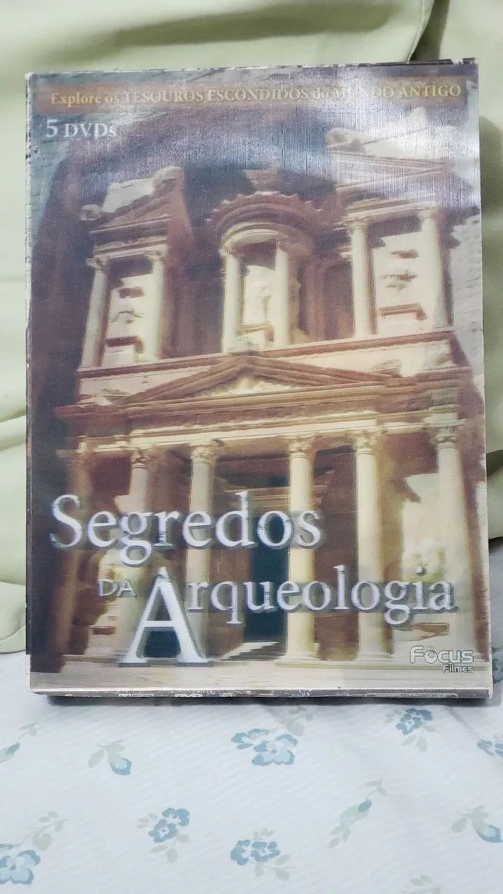 5 DVDS Segredos da Arqueologia - DVD, Blu-Ray e Vídeo Cassete