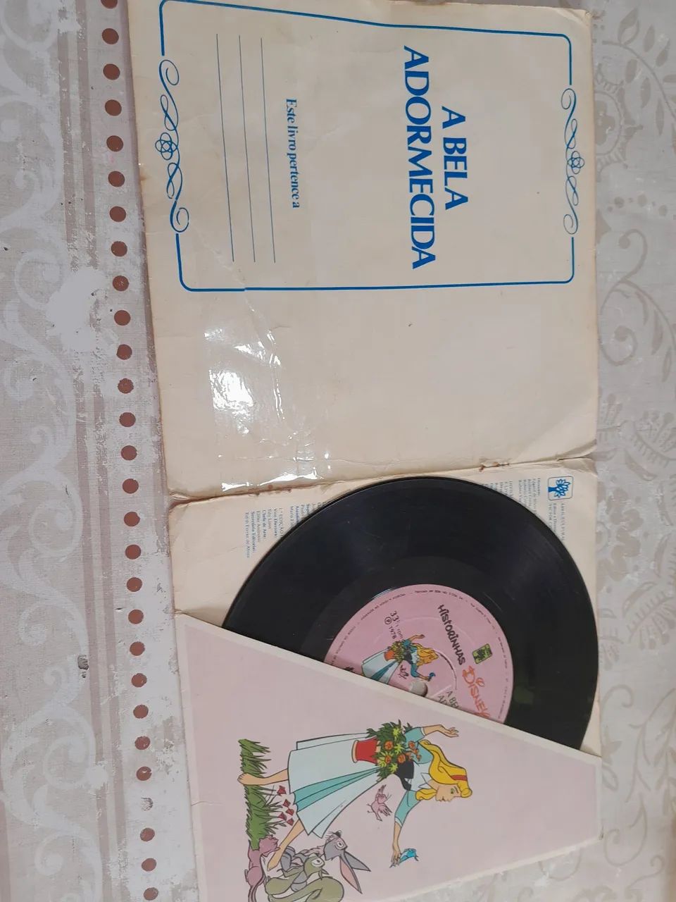 Vinil Disney 7polegadas ano 1978 - Foto 2