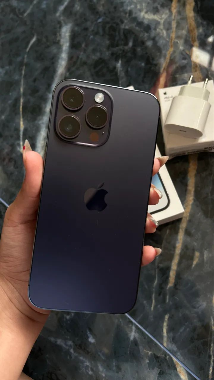 iPhone 14 Pro Max 258gb bateria 100% (nunca usado, só confirgurado) - Foto 4