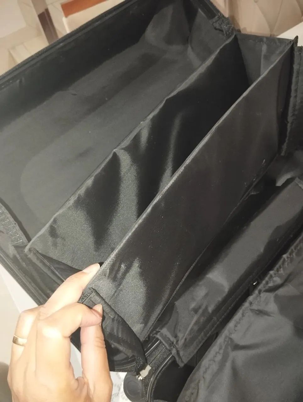 Mala executiva com rodinhas e porta Notebook  - Foto 5