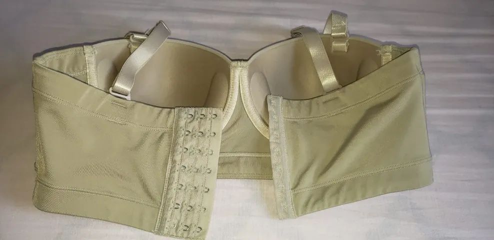 Sutiã Tomara Que Caia Plus Size Nude 46 - Com Bojo - Foto 2