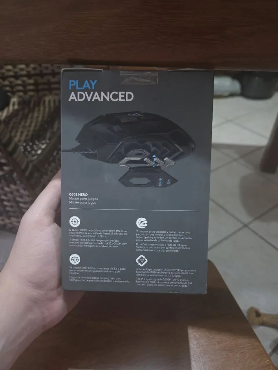 Logitech G502 HERO - Mouse Gamer de Alta Precisão - Foto 2