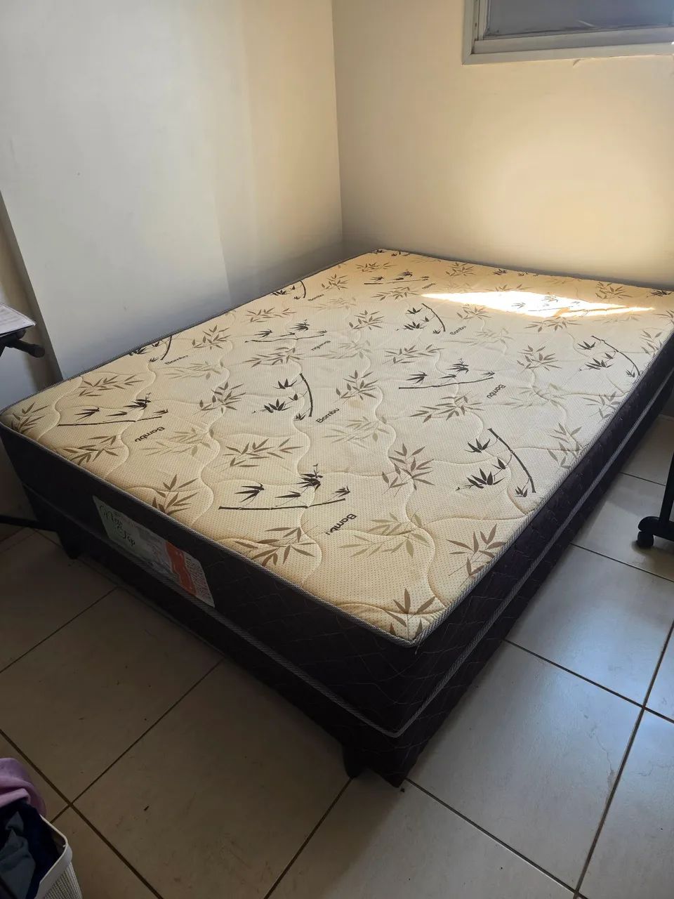 Cama casal box conjugado
