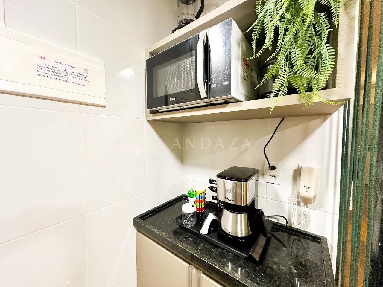 Impecável! Apartamento 1 dormitório, completo e recém reformado, a uma quadra da praia. - Foto 10