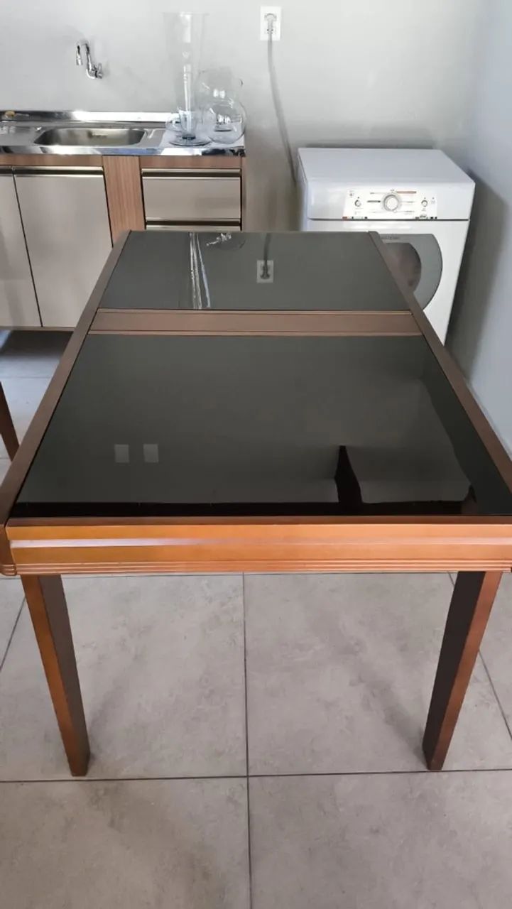Mesa retrátil +cadeiras - Foto 2