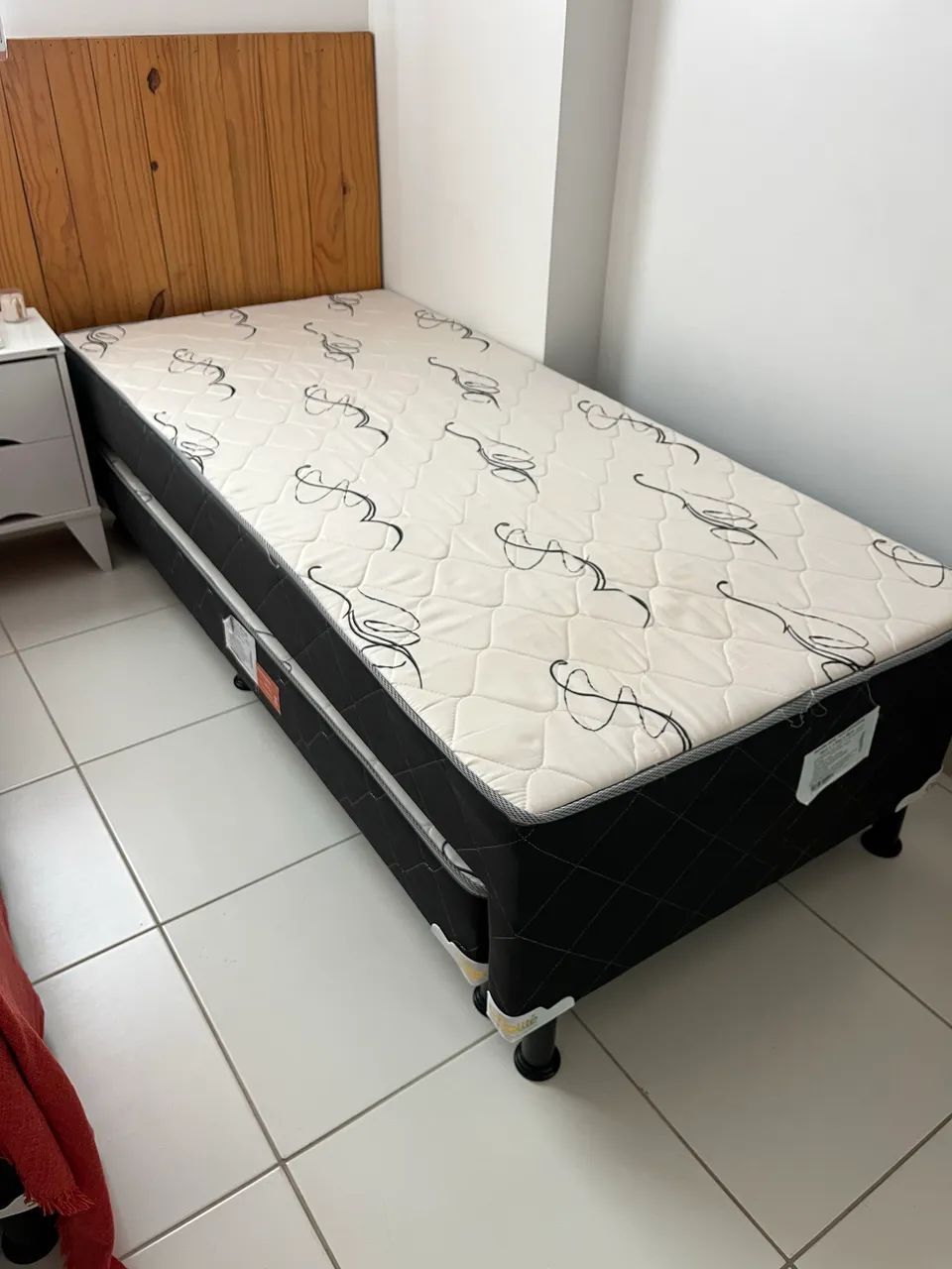 Cama box solteiro auxiliar - Foto 5