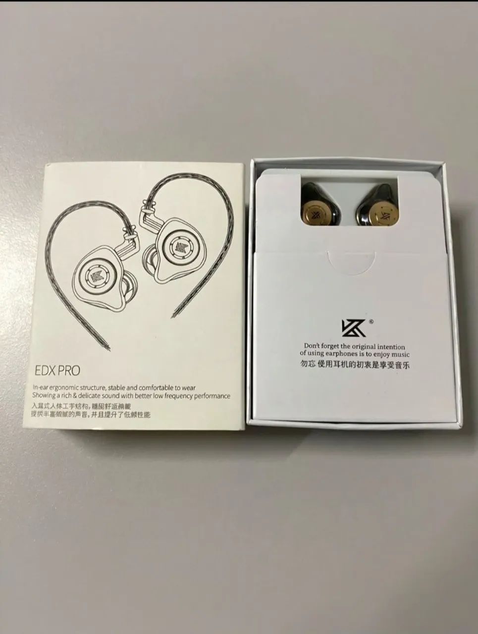 Fone KZ EDX Pro com Microfone (Lacrado) - Foto 4