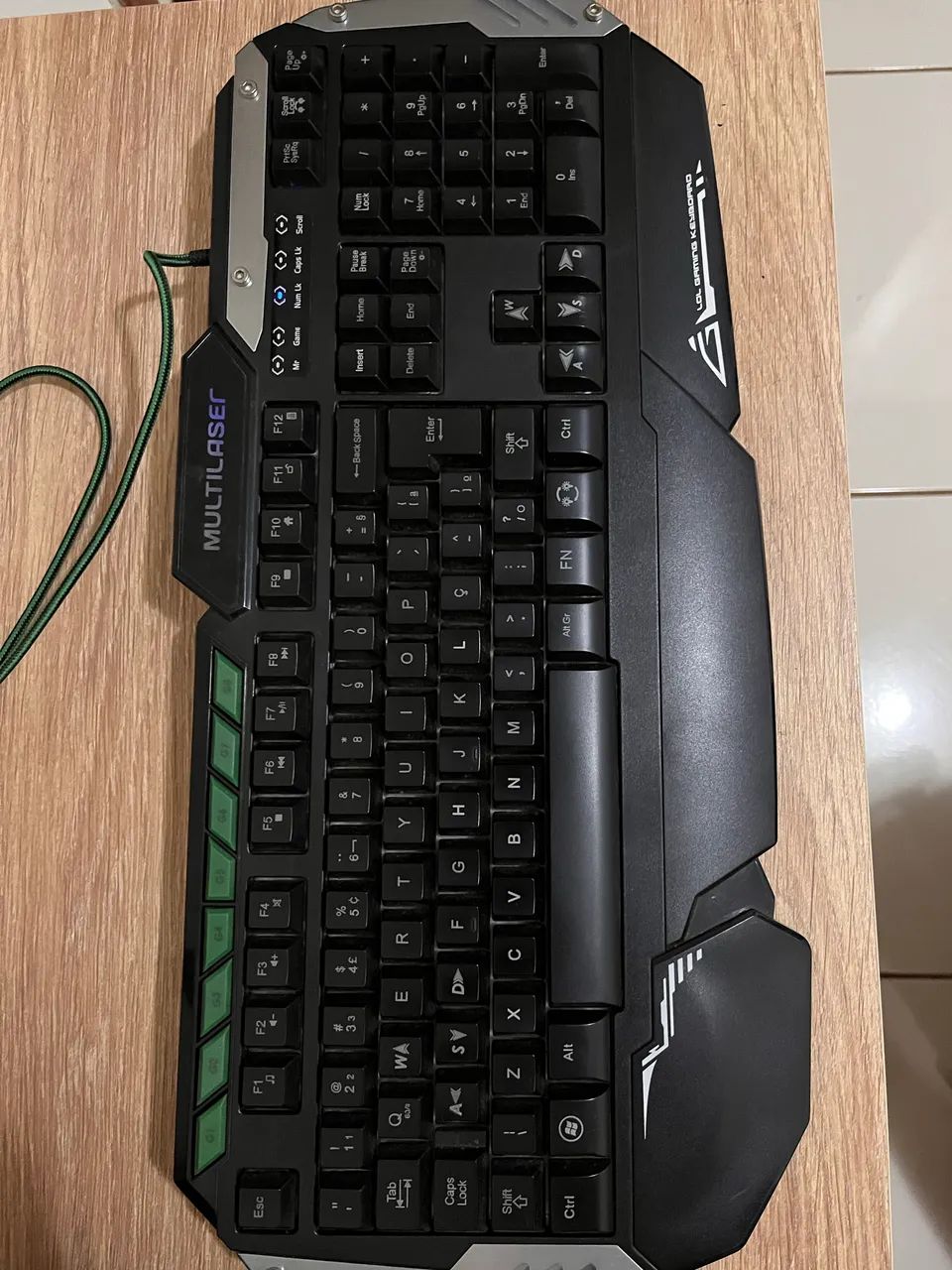 Teclado Gamer multilaser metal war  - Foto 3