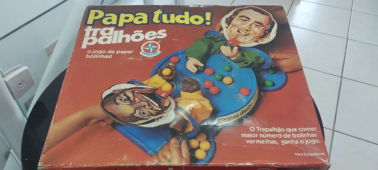 Jogo Papa Tudo Os Trapalhões - Estrela