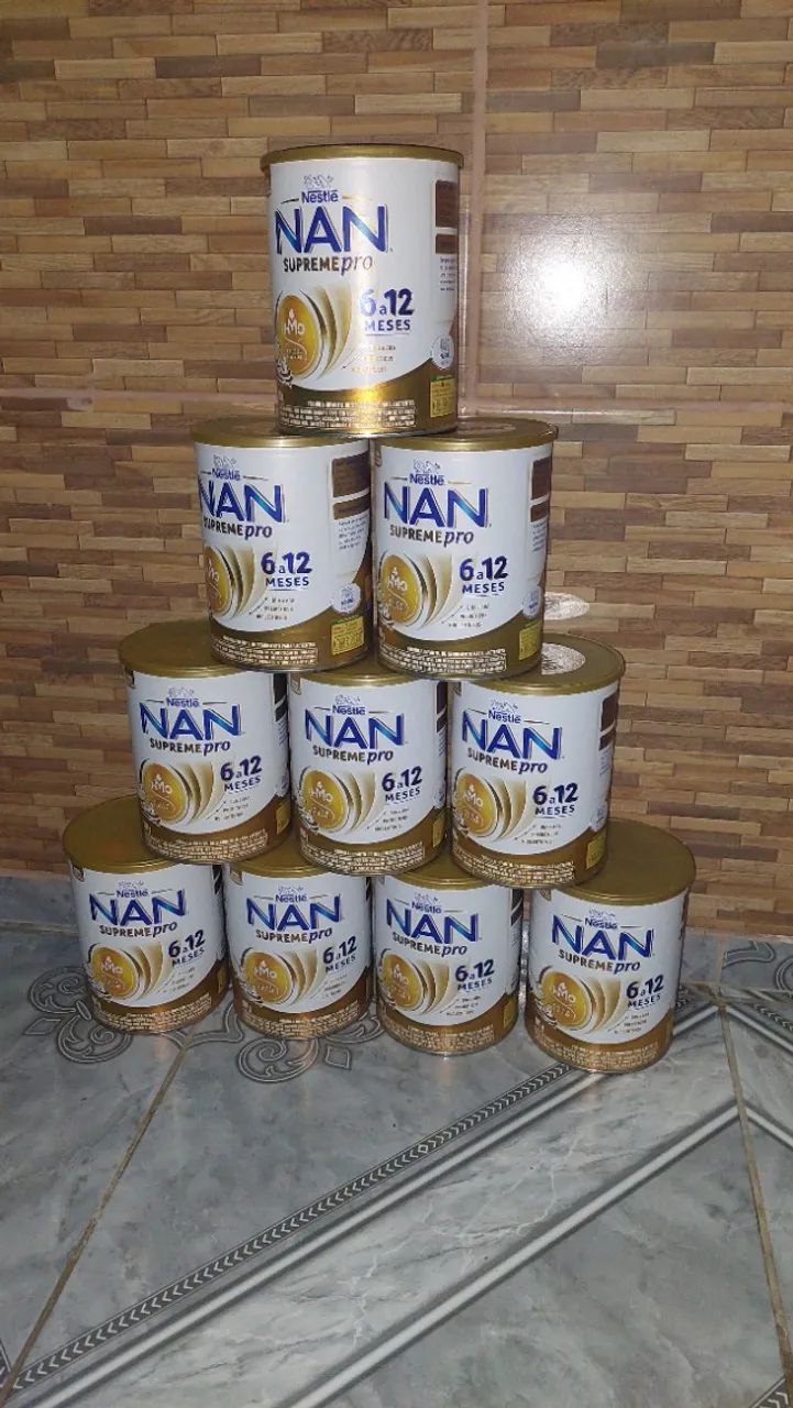 Lata de leite vazia