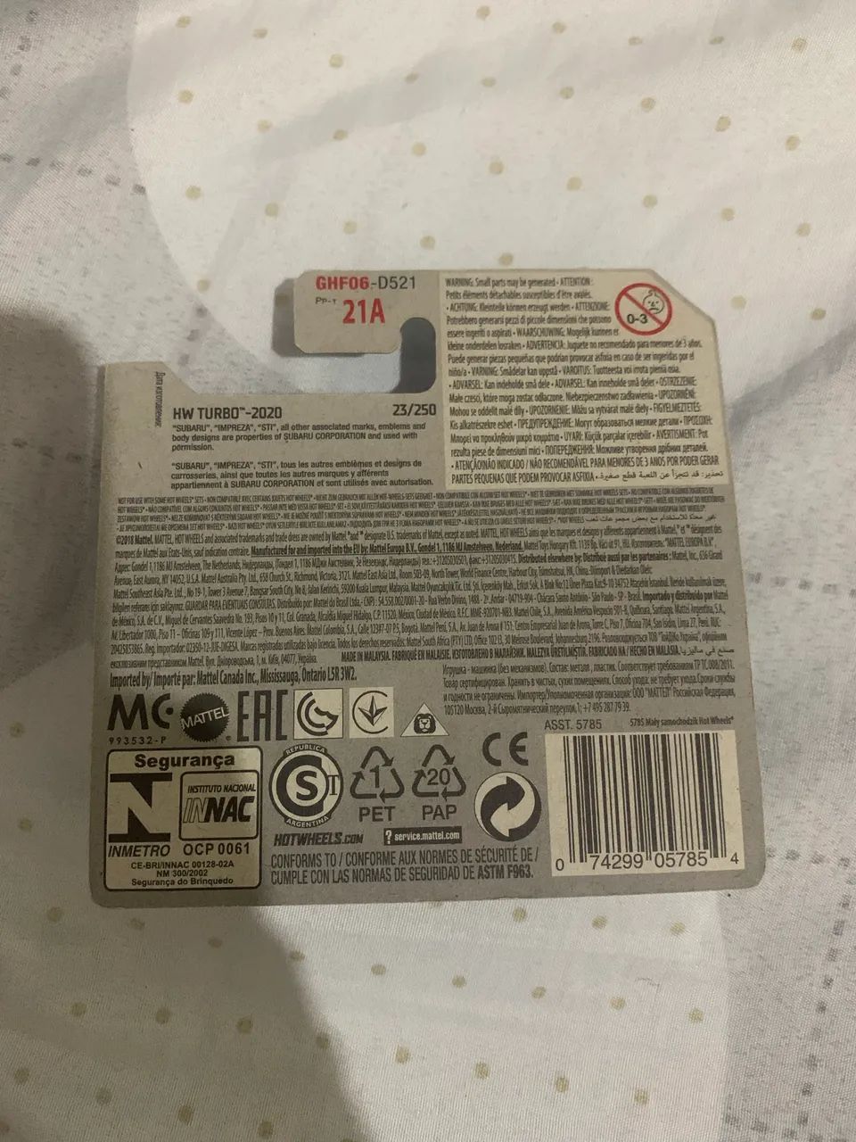 Subaru Imprenza hot wheels  - Foto 2