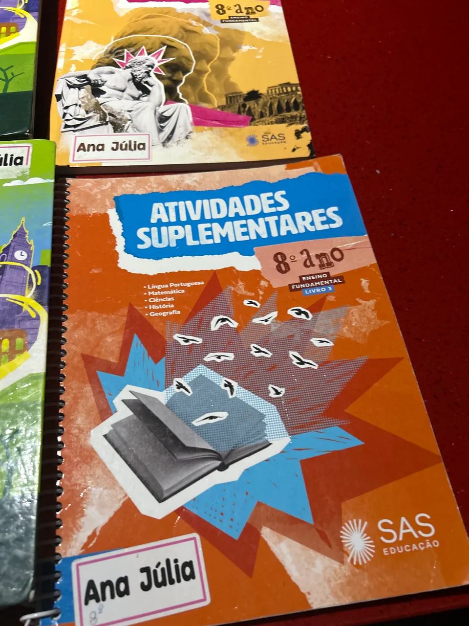 Sas livros 8 ano completo - Livros e revistas - Samambaia Sul