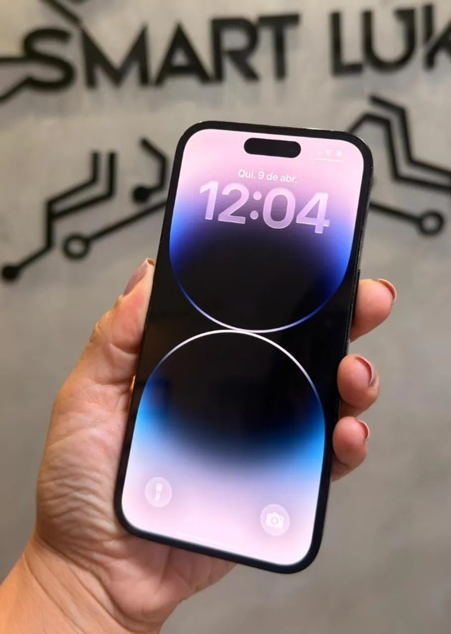 iPhone 14 Pro 256GB Preto (Nota e 3 meses de garantia) - Celulares