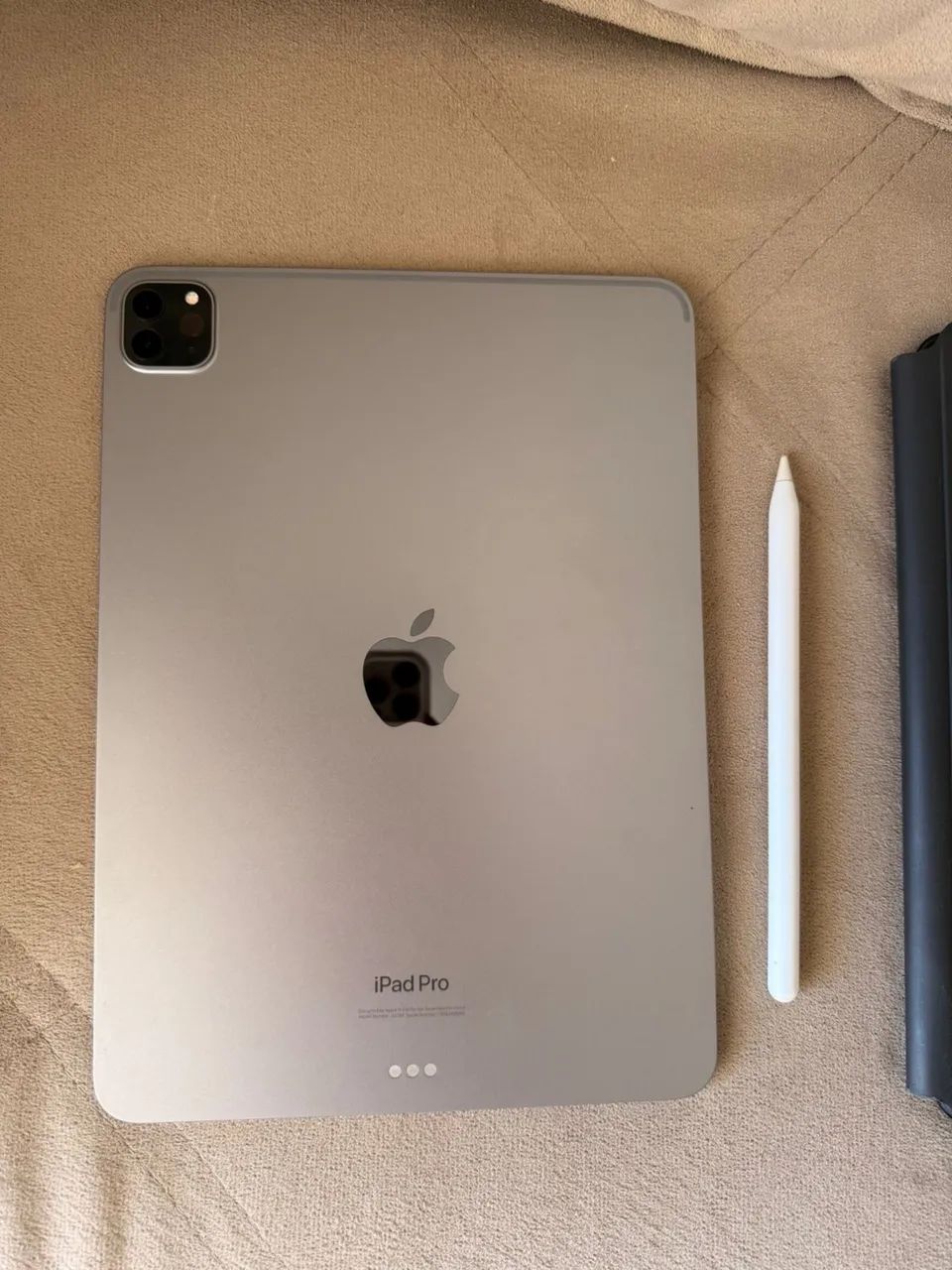 iPad Pro M2 256 GB + Apple Pencil + Capa Tecaldo Original