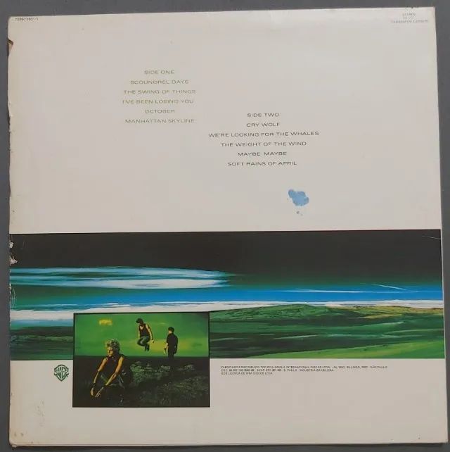 Disco de Vinil LP A-ha Scoundrel Days (com encarte) - Foto 2