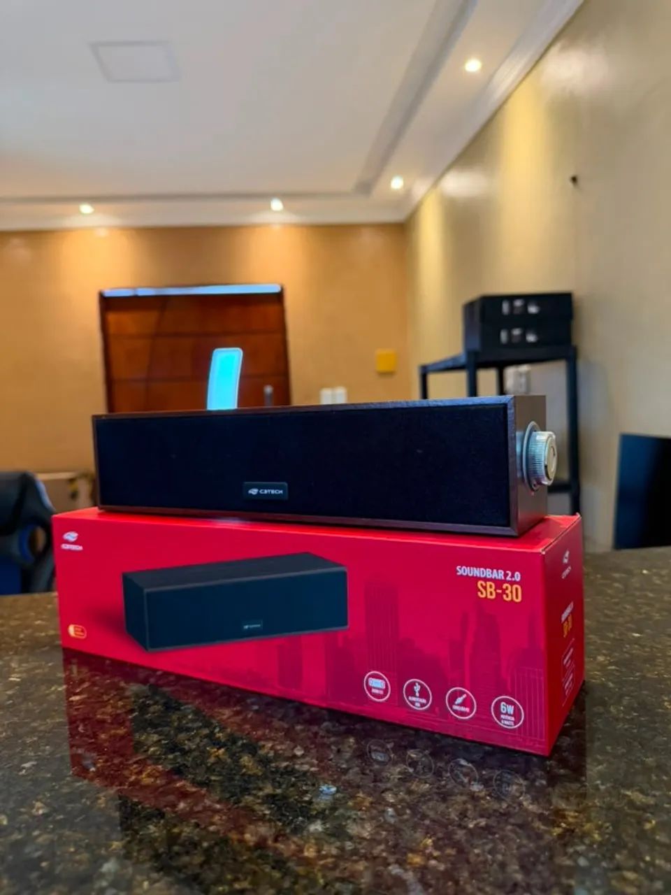 SoundBar Gamer C3Tech 6w Rms