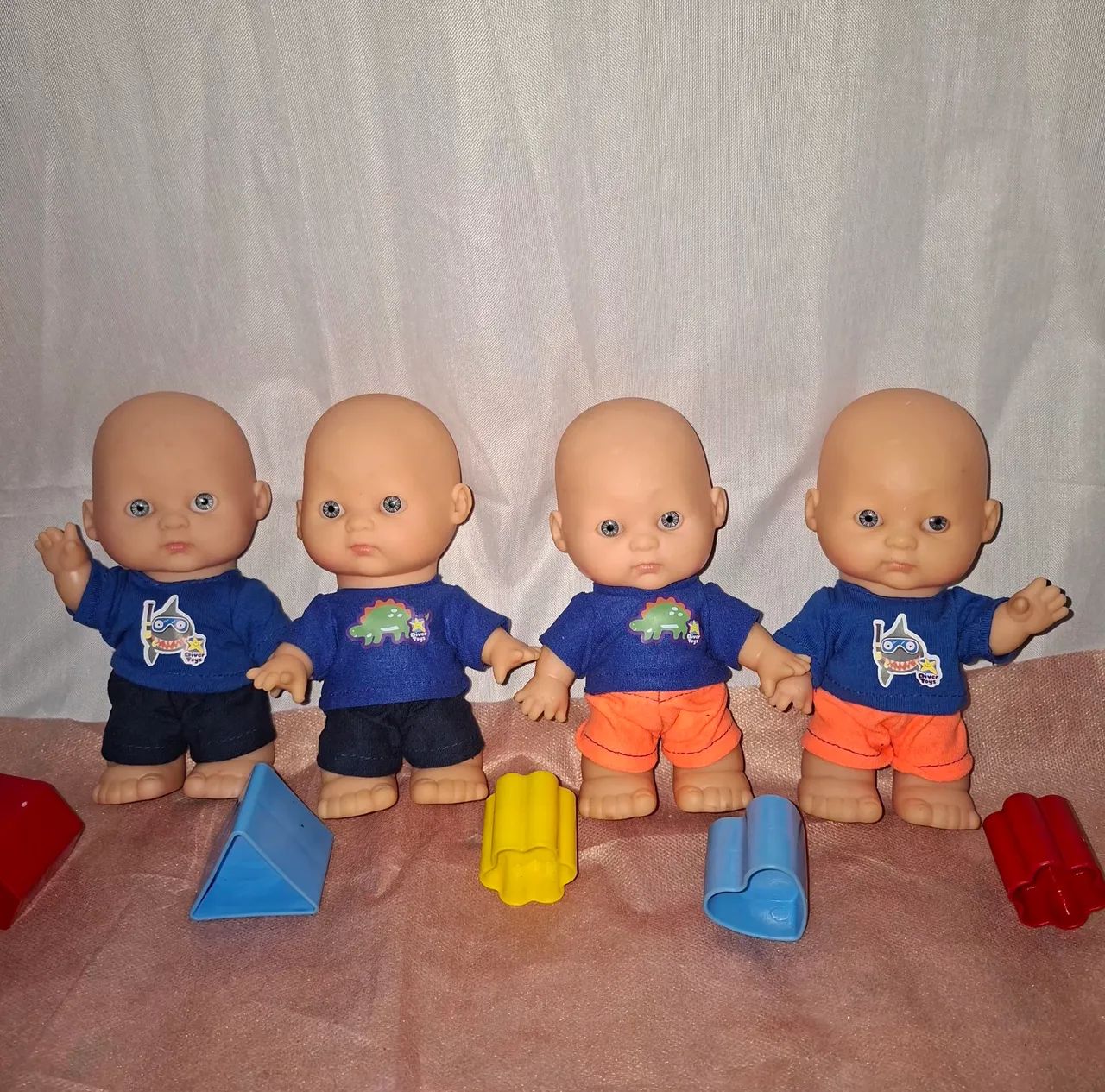 Kit 4 Mini Bebês Antigos  - Foto 5