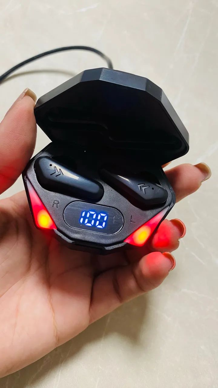Fone de Ouvido Bluetooth TWS X15 Gamer. - Foto 3