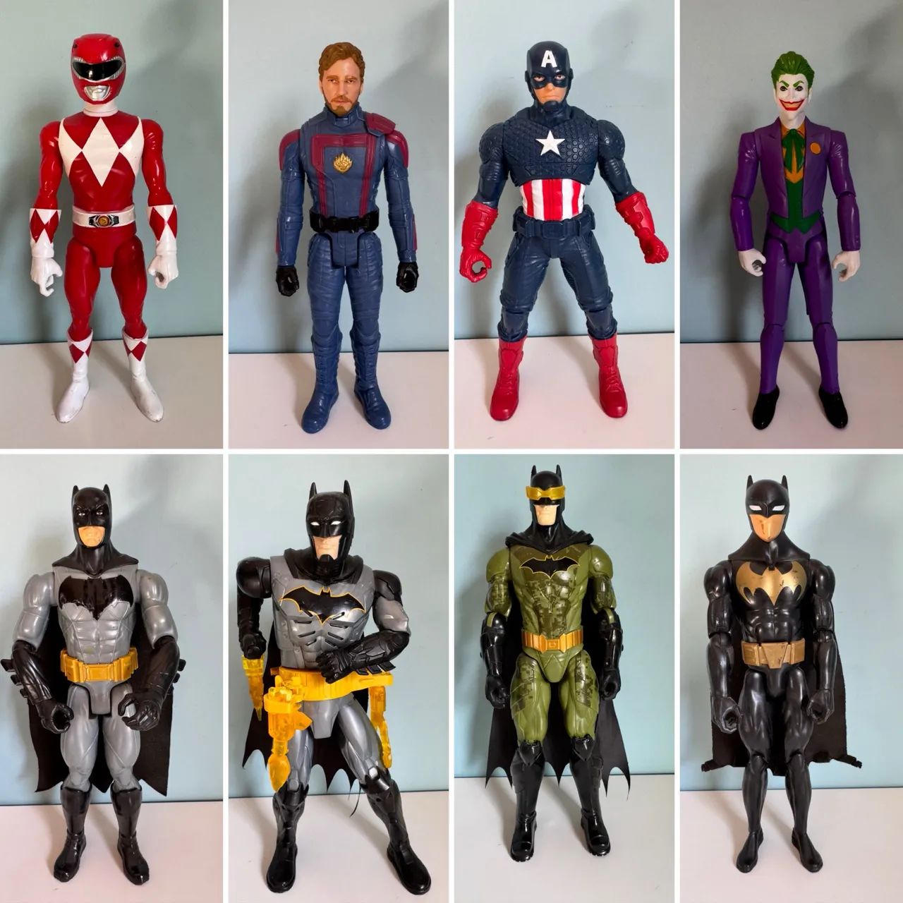 Lote com 20 Bonecos Marvel, DC, Power Rangers  - Foto 3