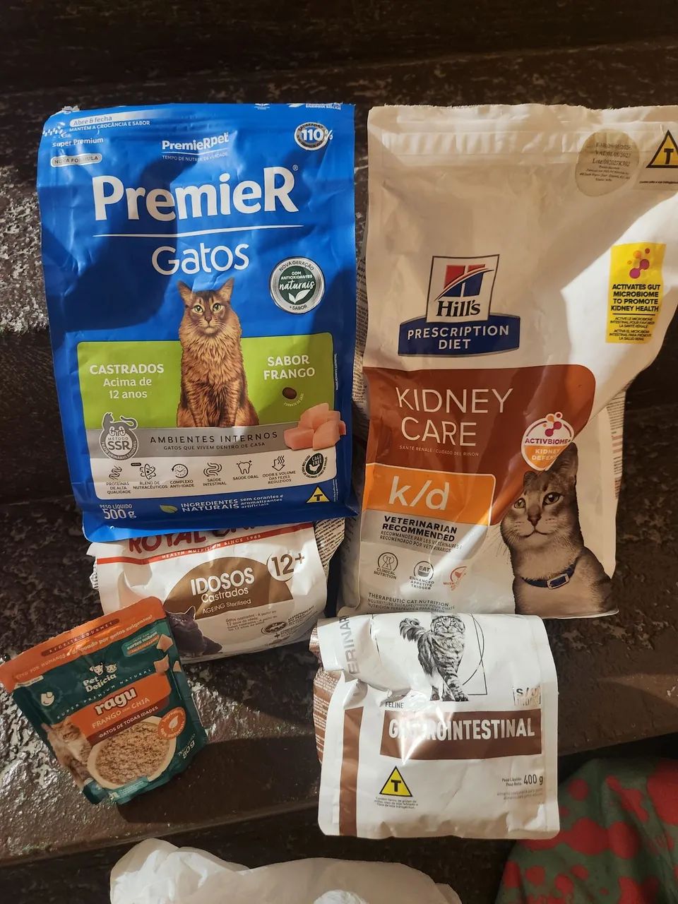 Ração para gatos 