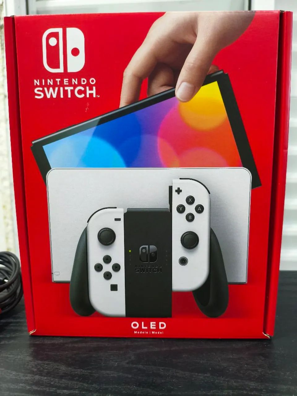 Nintendo switch OLED (Desbloqueado) Com estojo  - Foto 3