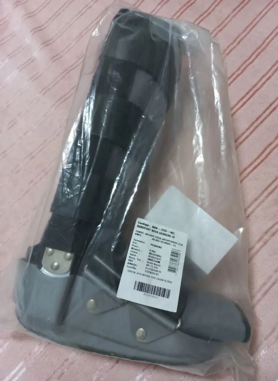 Colete muscular e bota ortopédica  - Foto 5