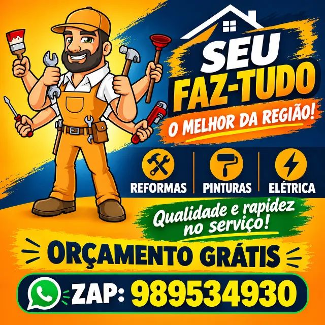 Faz tudo em maracanau  e região. 