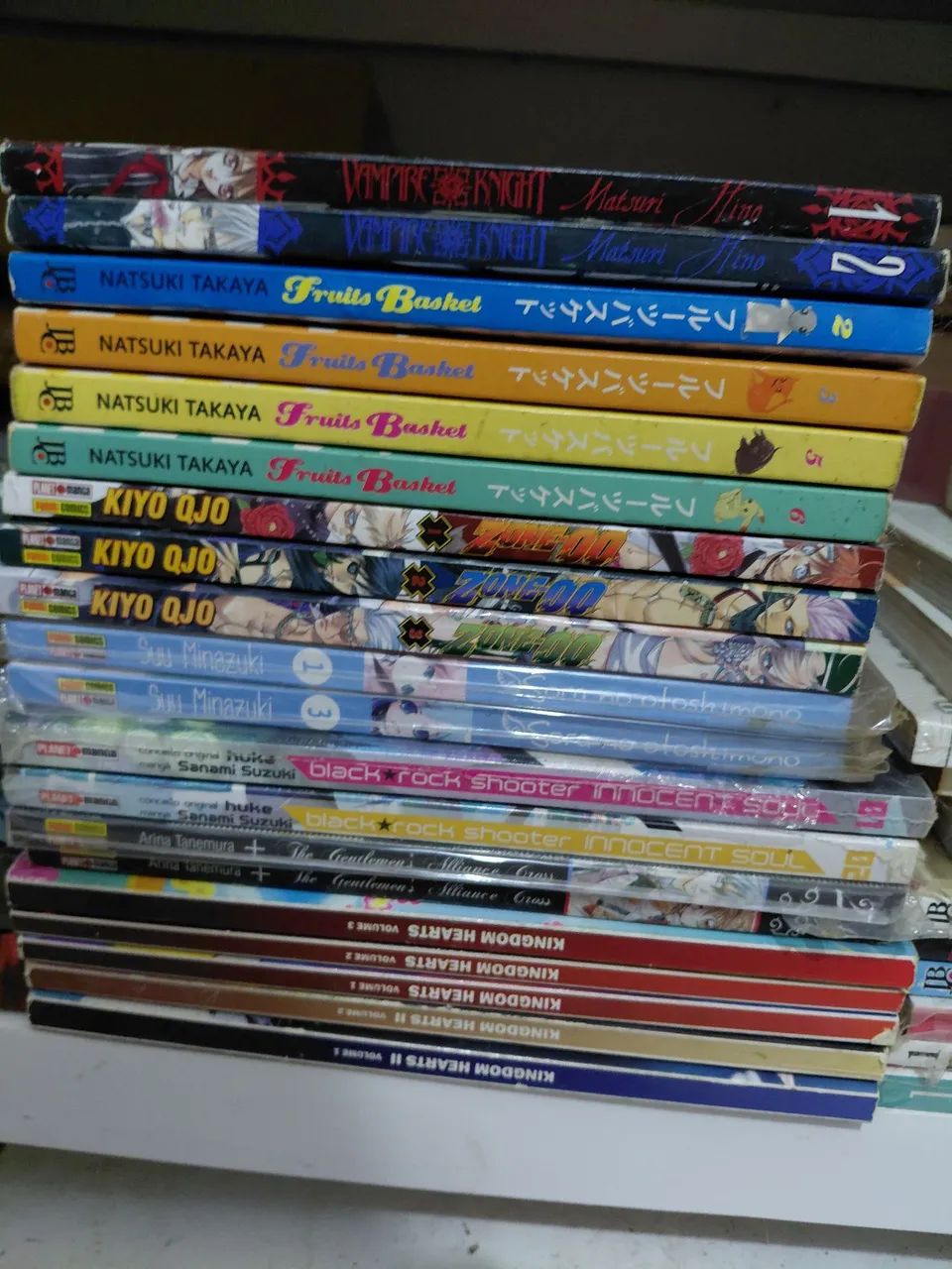 Packs de mangás