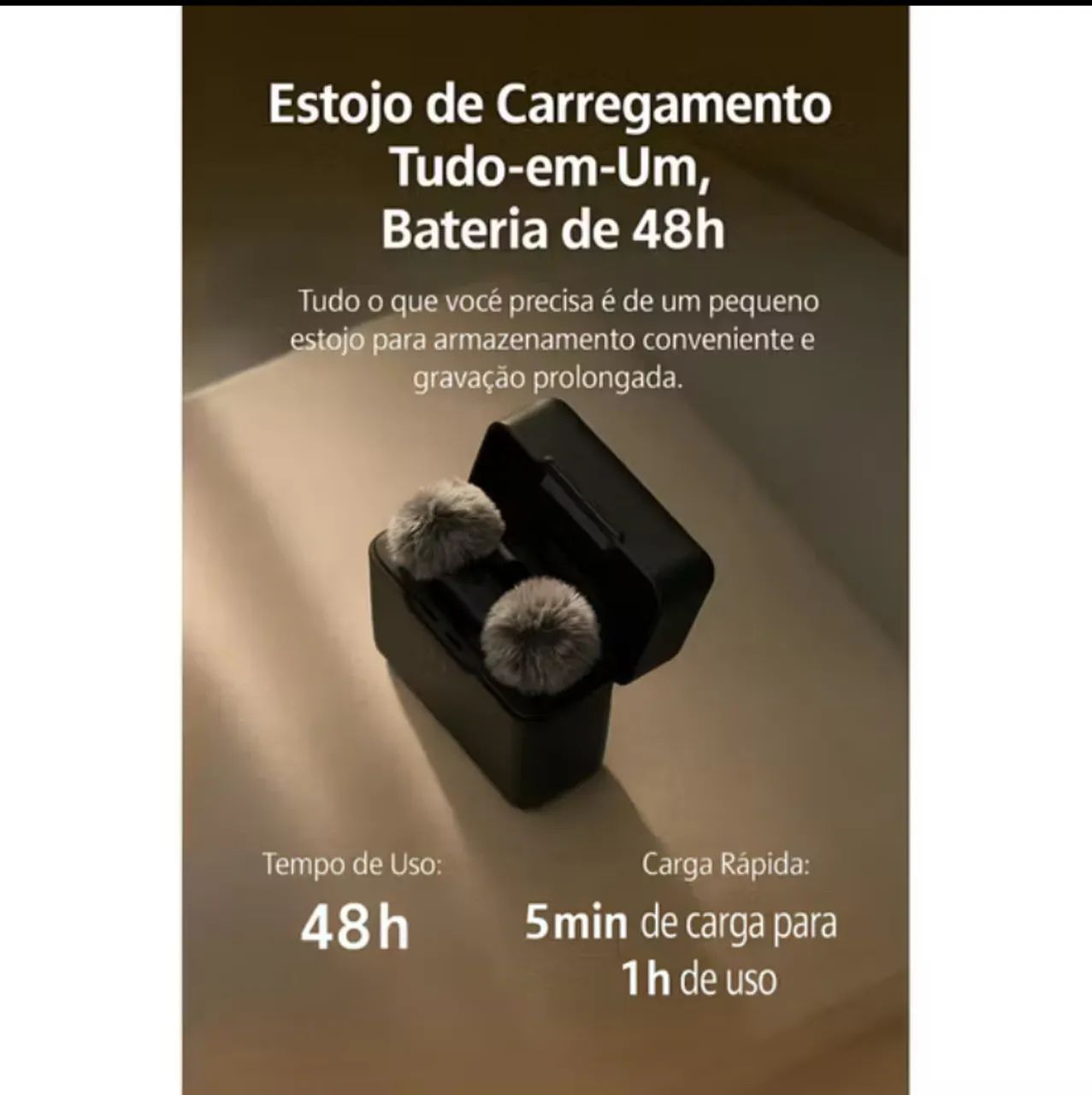 Microfone de lapela - Foto 2