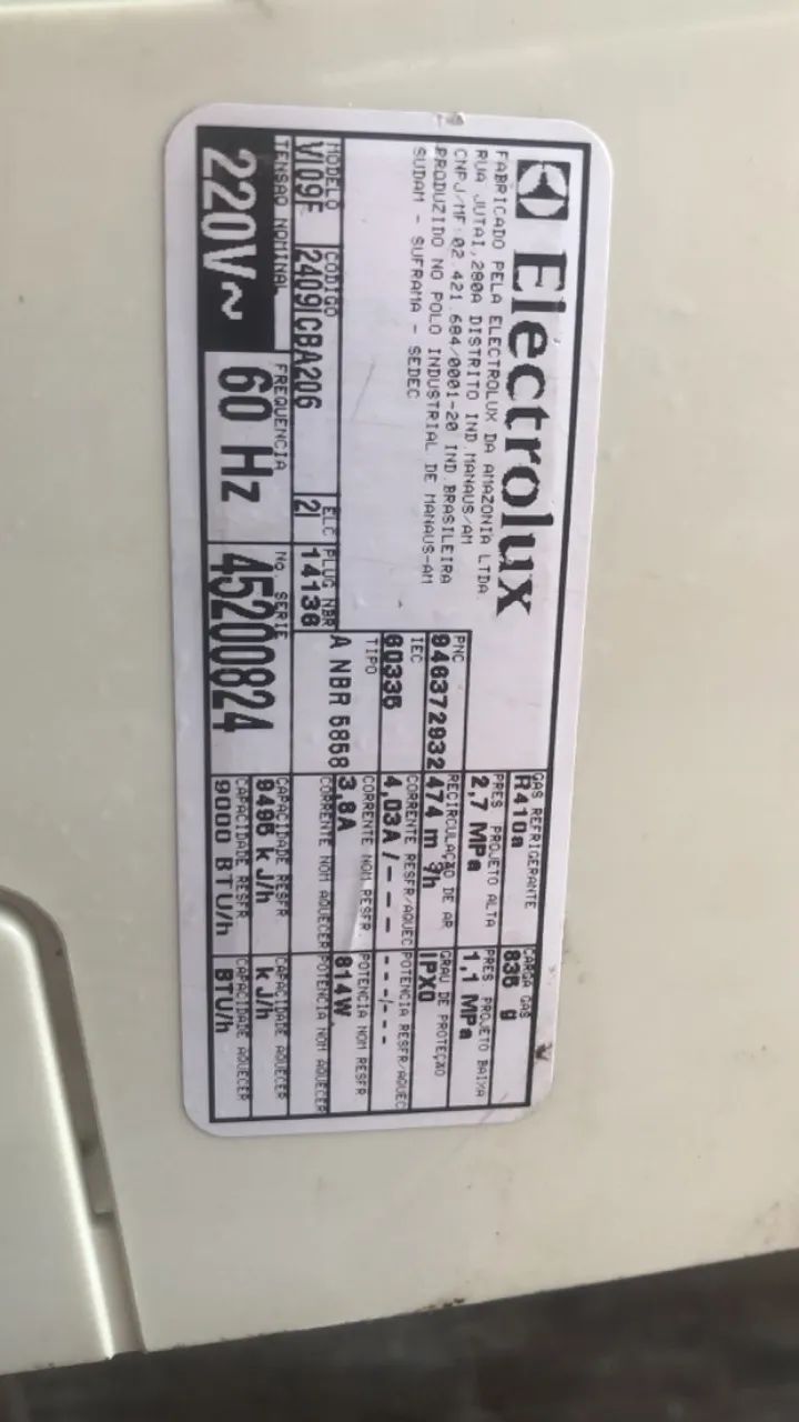 Ar condicionado 9000 Btus - Foto 4