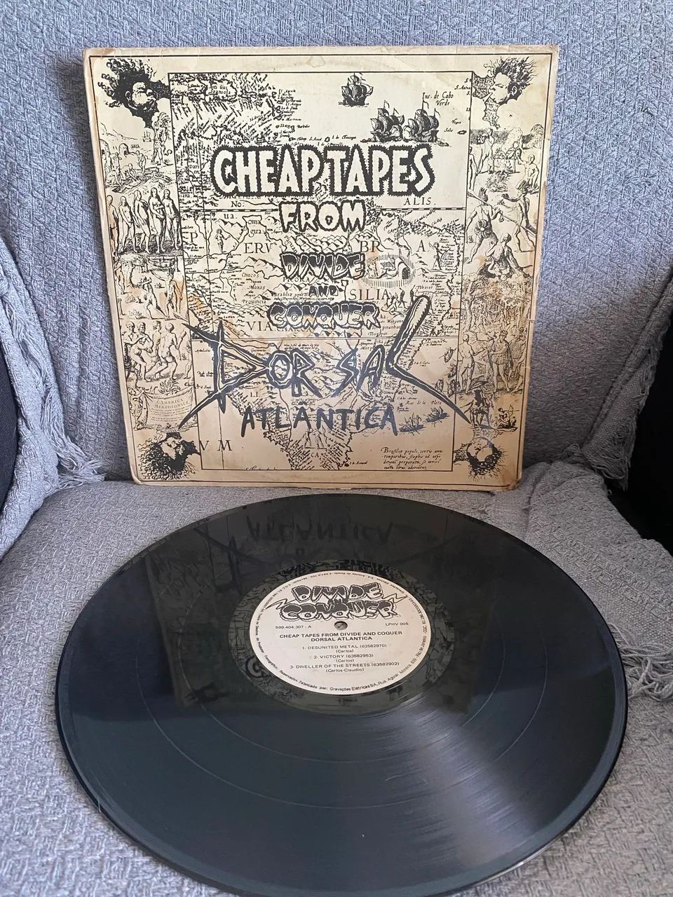 Lote Dorsal Atlântica vinil LP Disco - Foto 5
