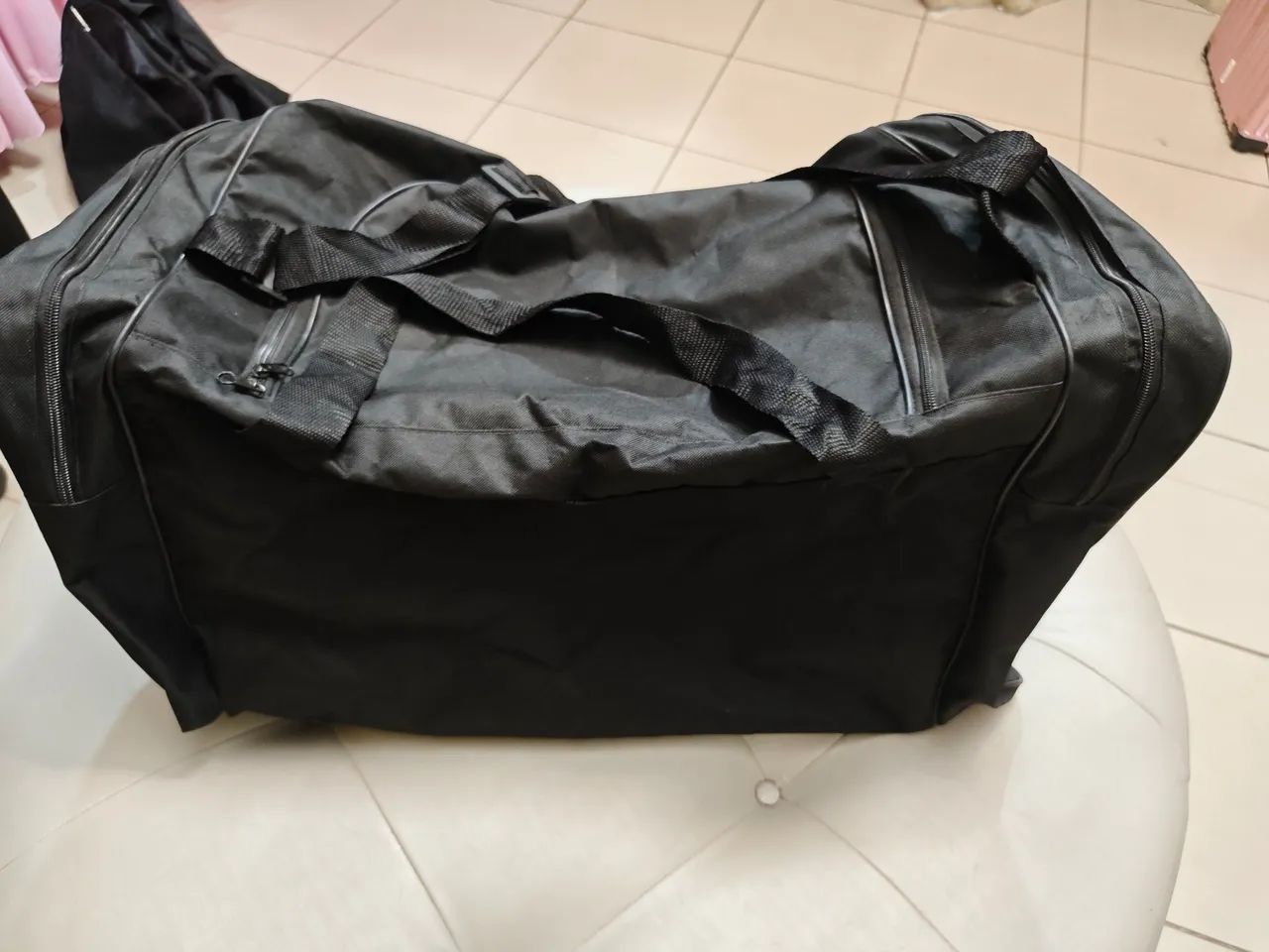Bolsa de viagem em lona - Foto 2