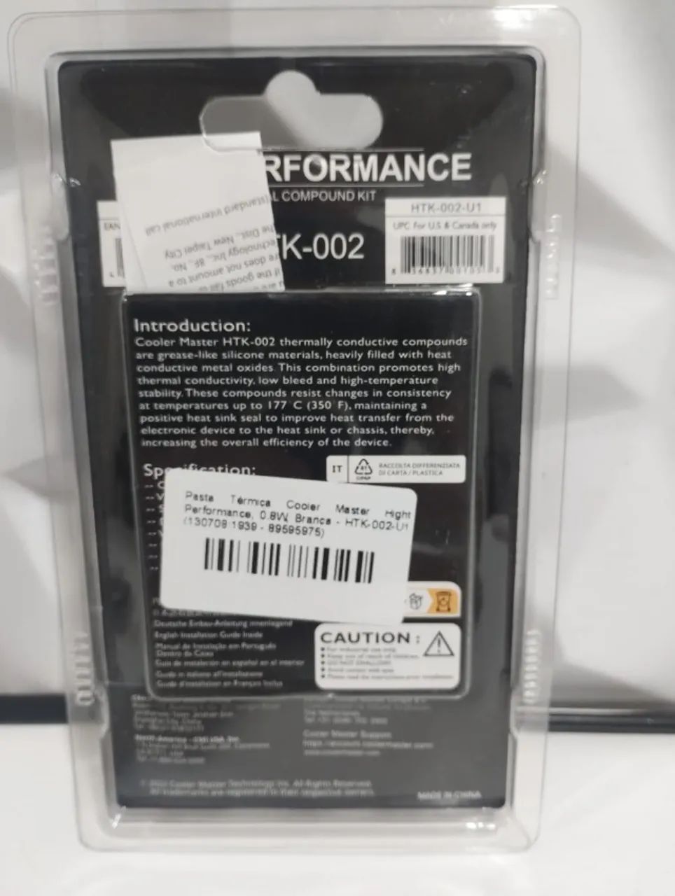 Pasta Térmica Cooler Master Hight Performance, Marca TOP, Envio OLX Pay - Foto 4