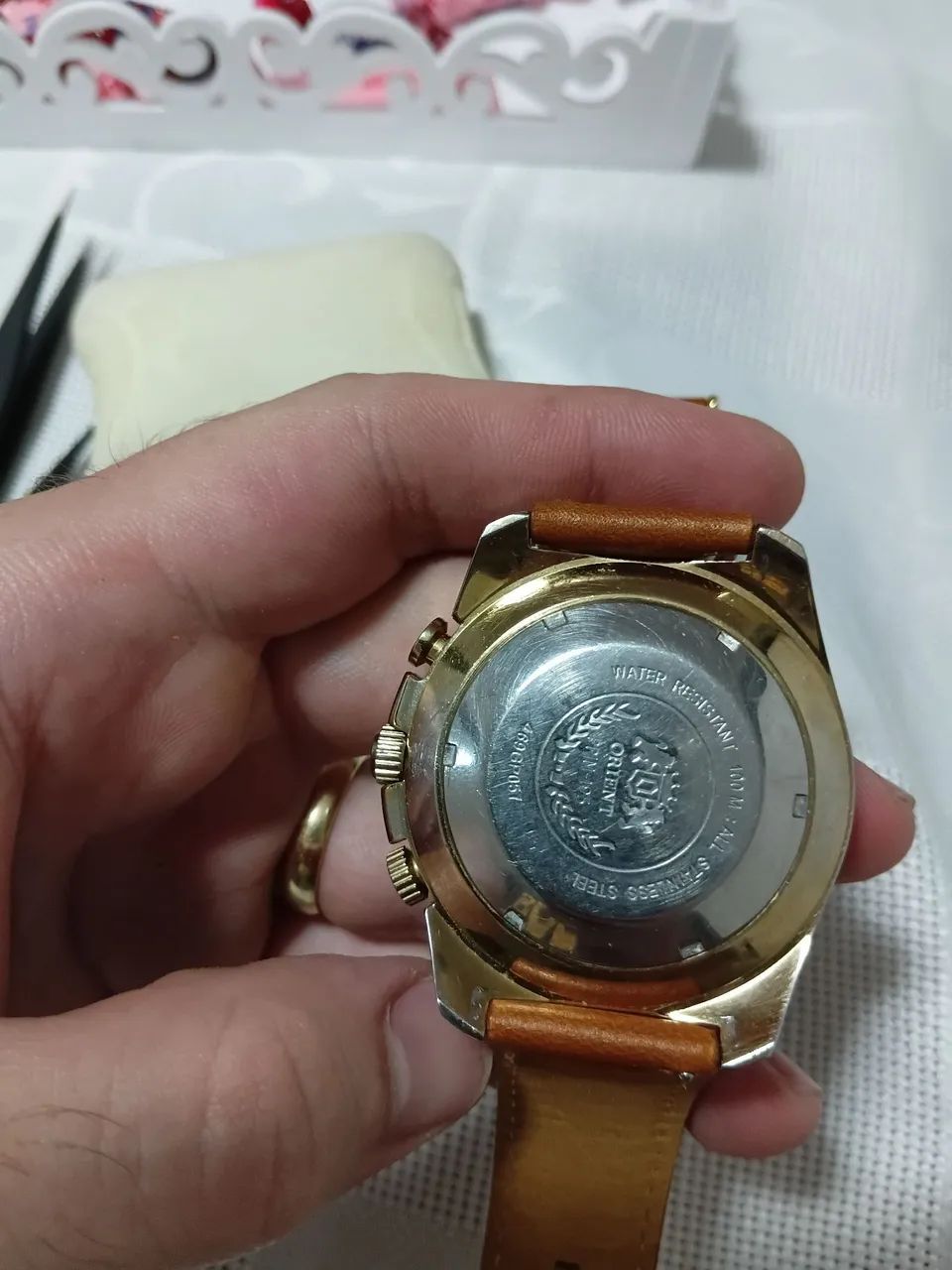 Orient WD 3chaves automático, vintage lindo  - Foto 2