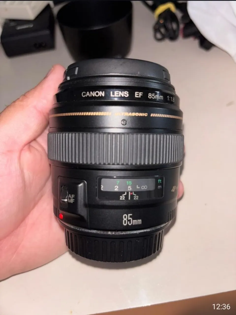 Lente Canon 50 mm - Câmeras e Filmadoras - Planalto Boa Esperança