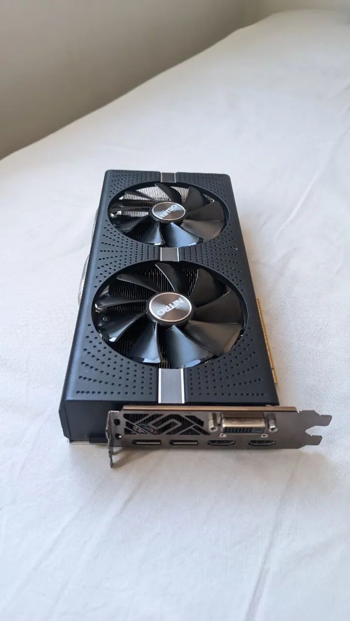 Placa de vídeo Radeon RX580 Sapphire Nitro+ 4GB - Foto 3