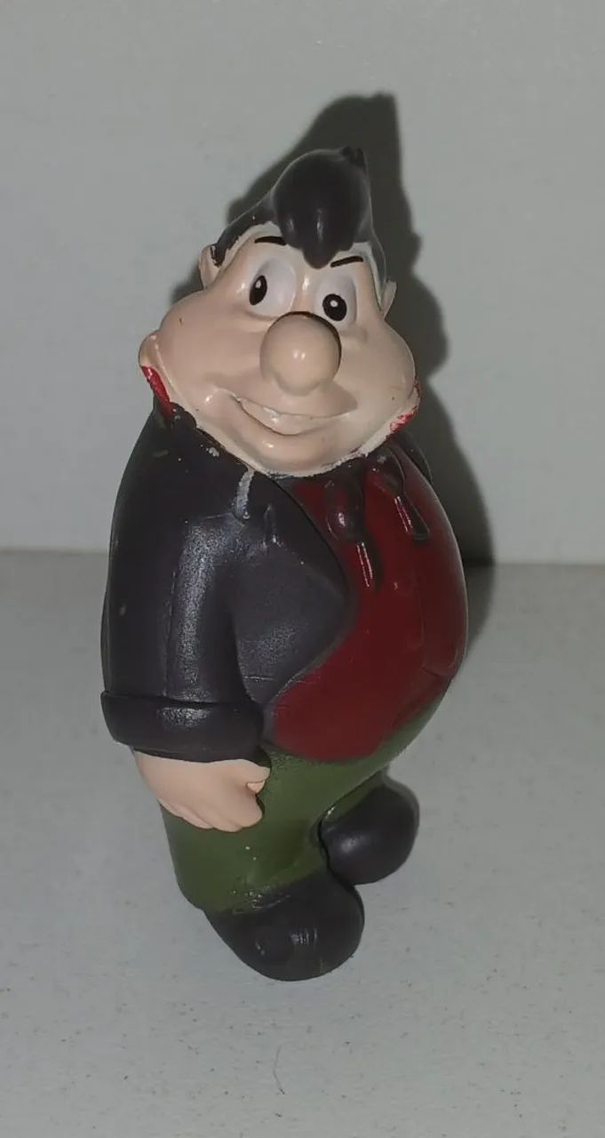 BONECO MINIATURA DISNEY A BELA E A FERA LEFOU VILÃO AJUDANTE DO GASTON