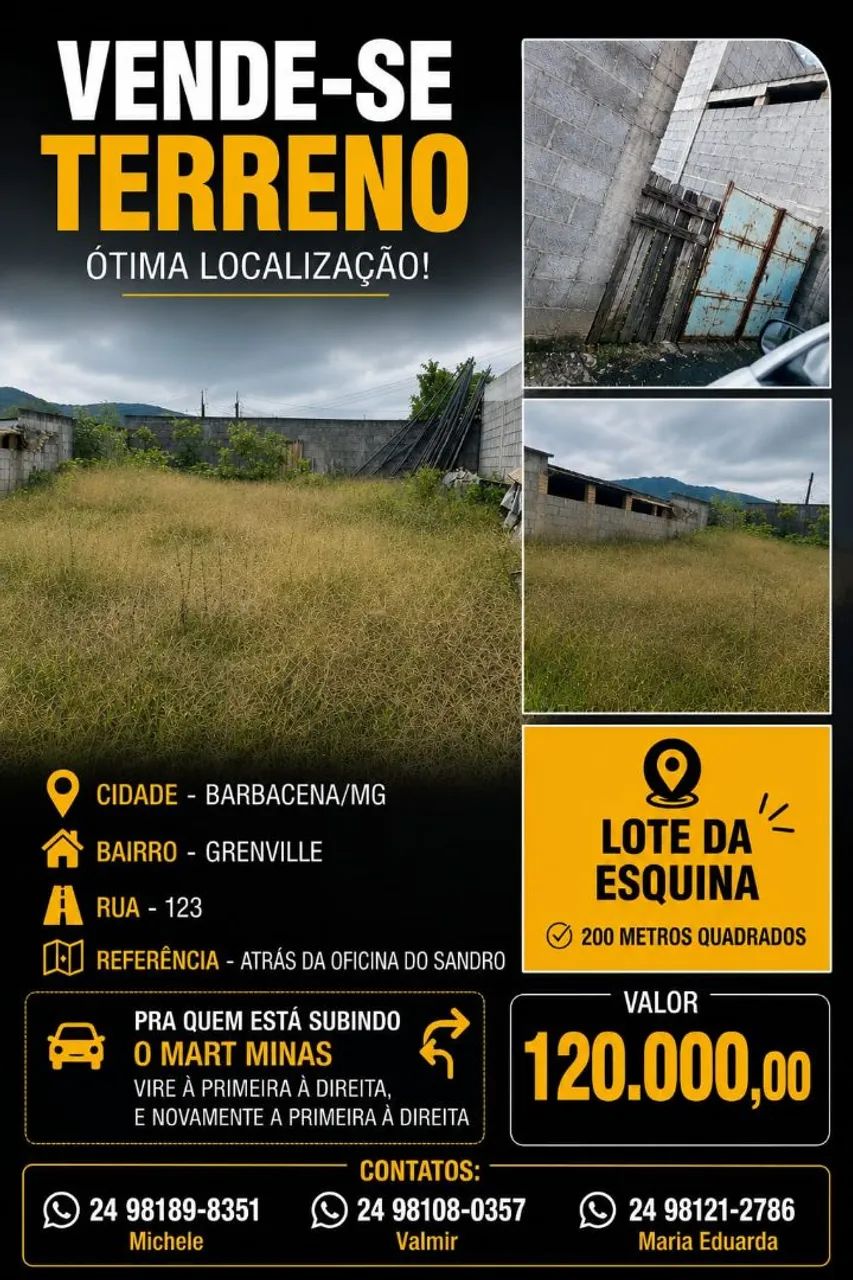 Vende-se Terreno 