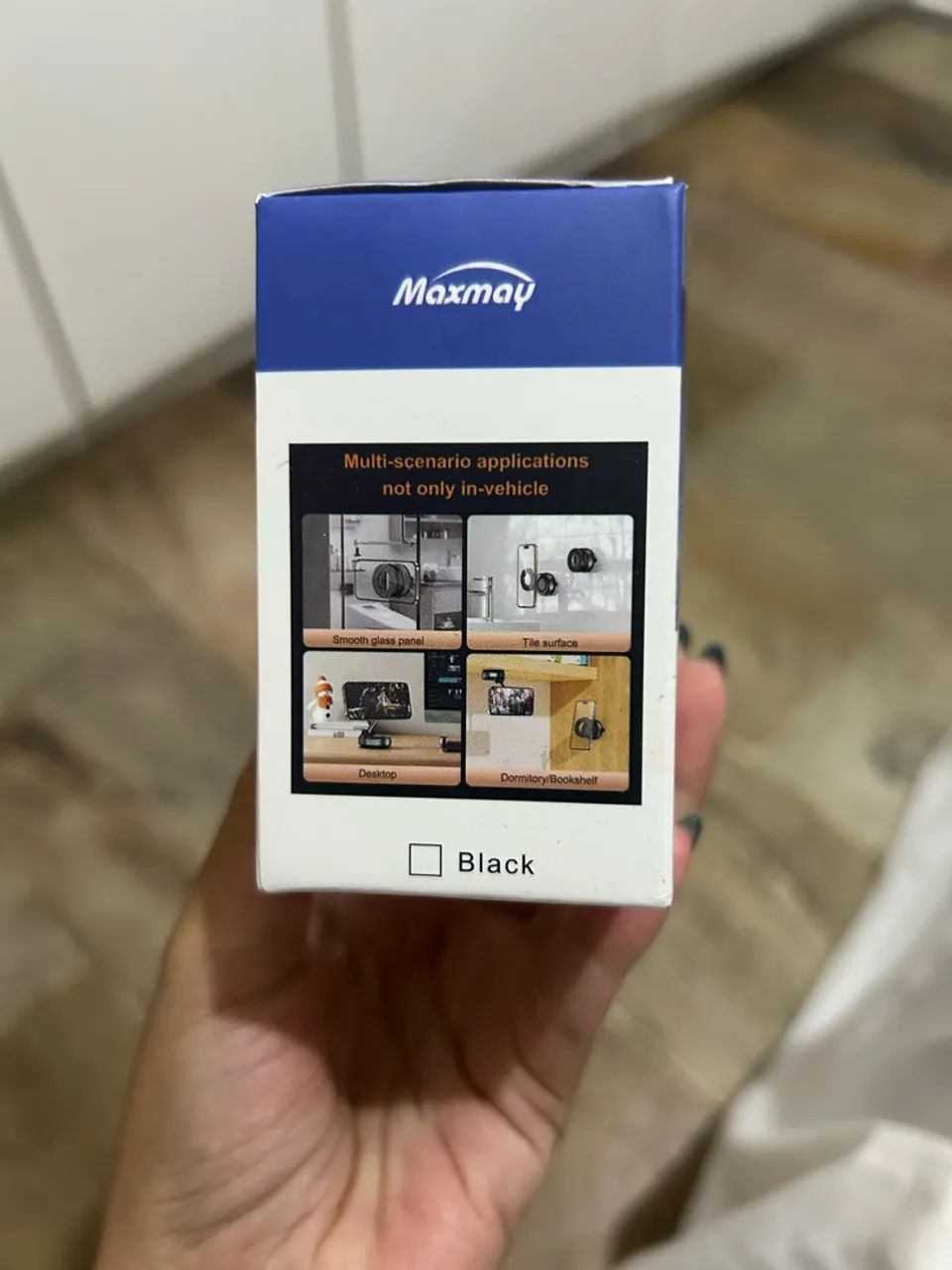 Suporte Magnético Maxmay Para Celular Universal Com Ventosa Multiuso - Foto 3