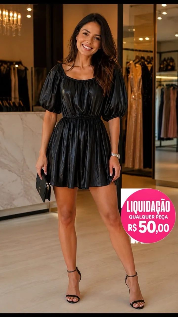 Vestidos variados últimos LIQUIDAÇÃO 50,00 - Foto 2