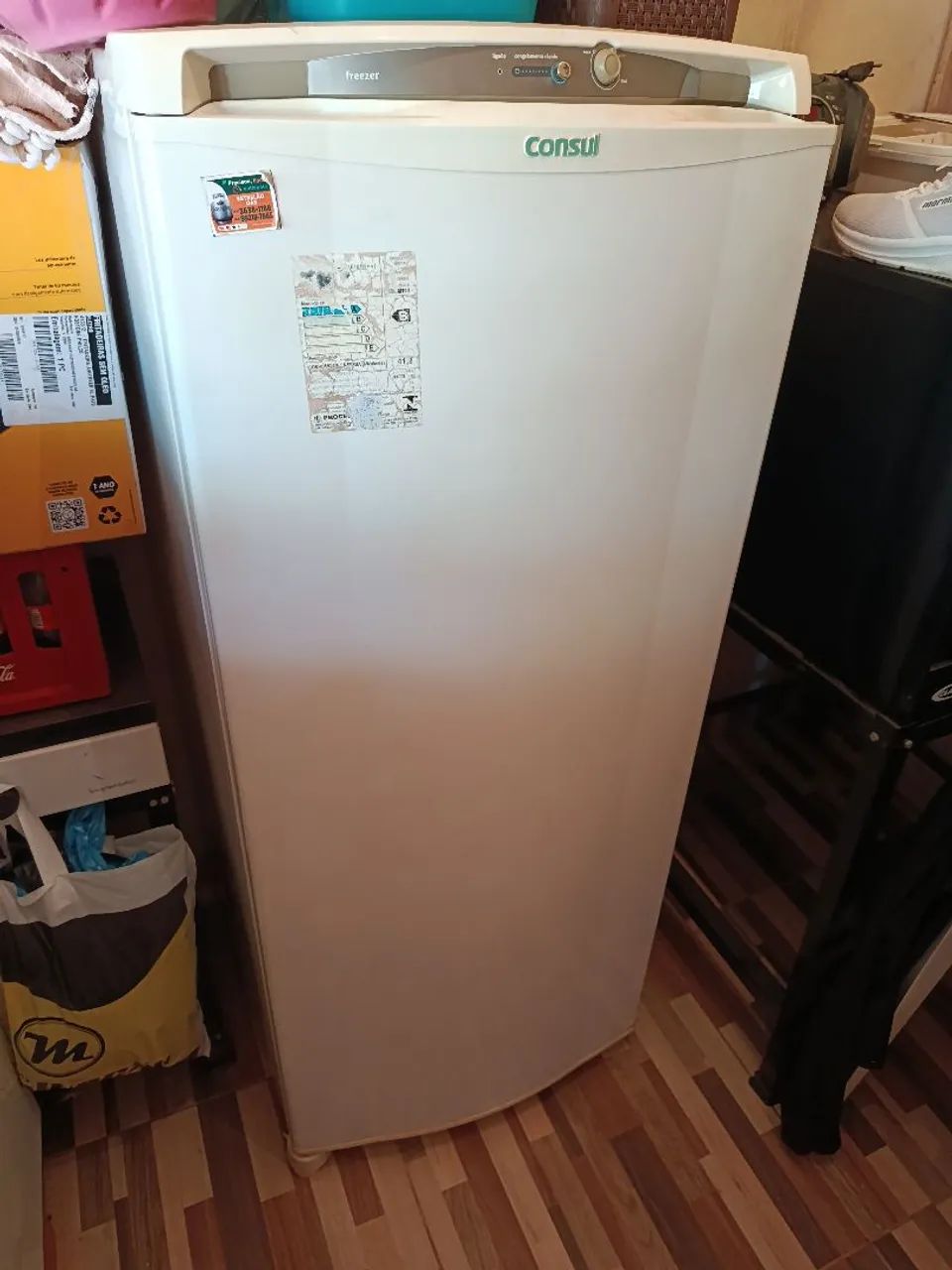 Freezer vertical consul
