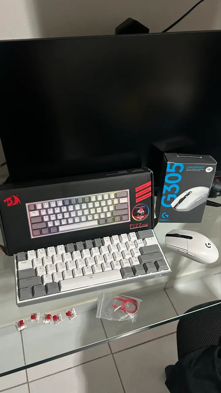 Teclado + Mouse seminovo