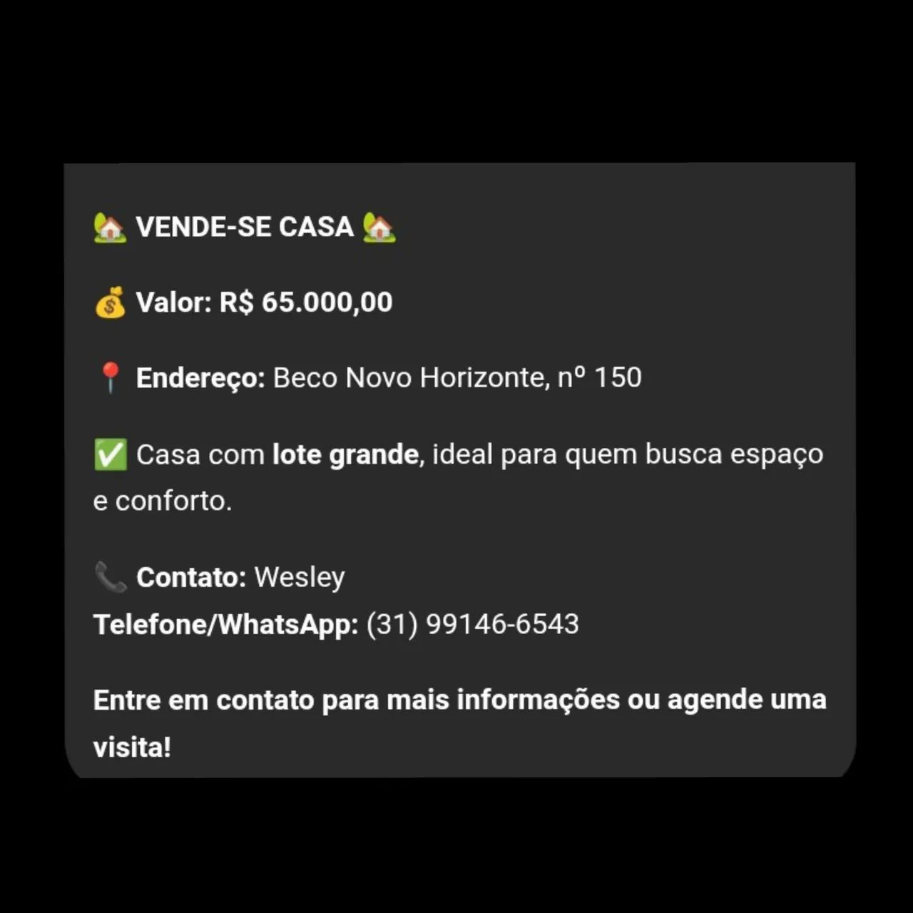 Casa aglomerado da serra