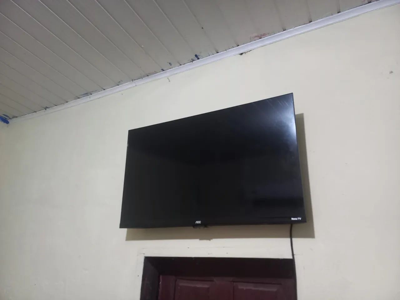 Vendo essa televisão smart 32 polegadas com controle já está no menor valor  - Foto 3