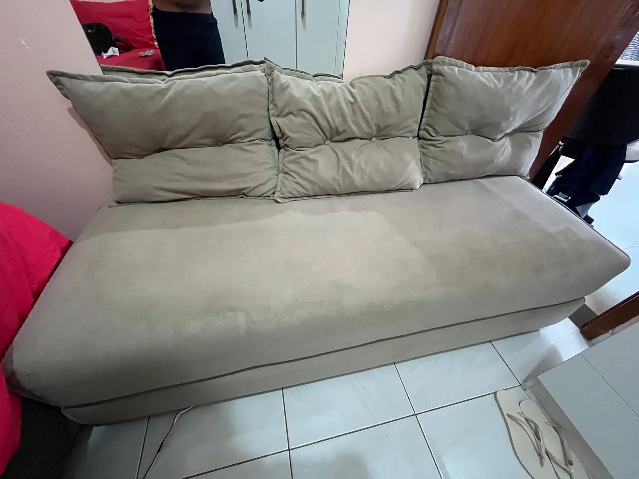 Sofá cama/ Bicama três lugares 