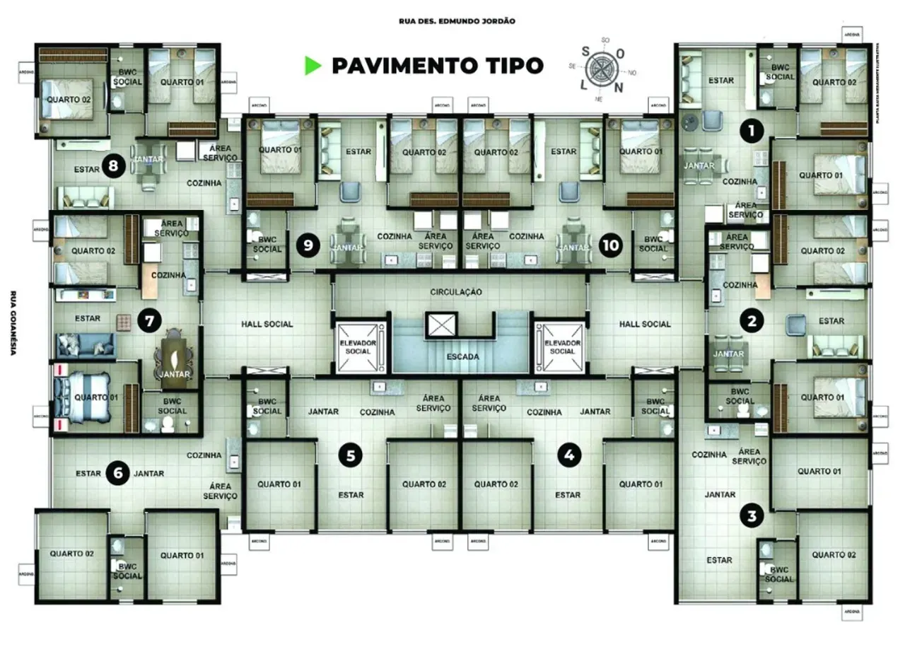 PLANTA 40m²