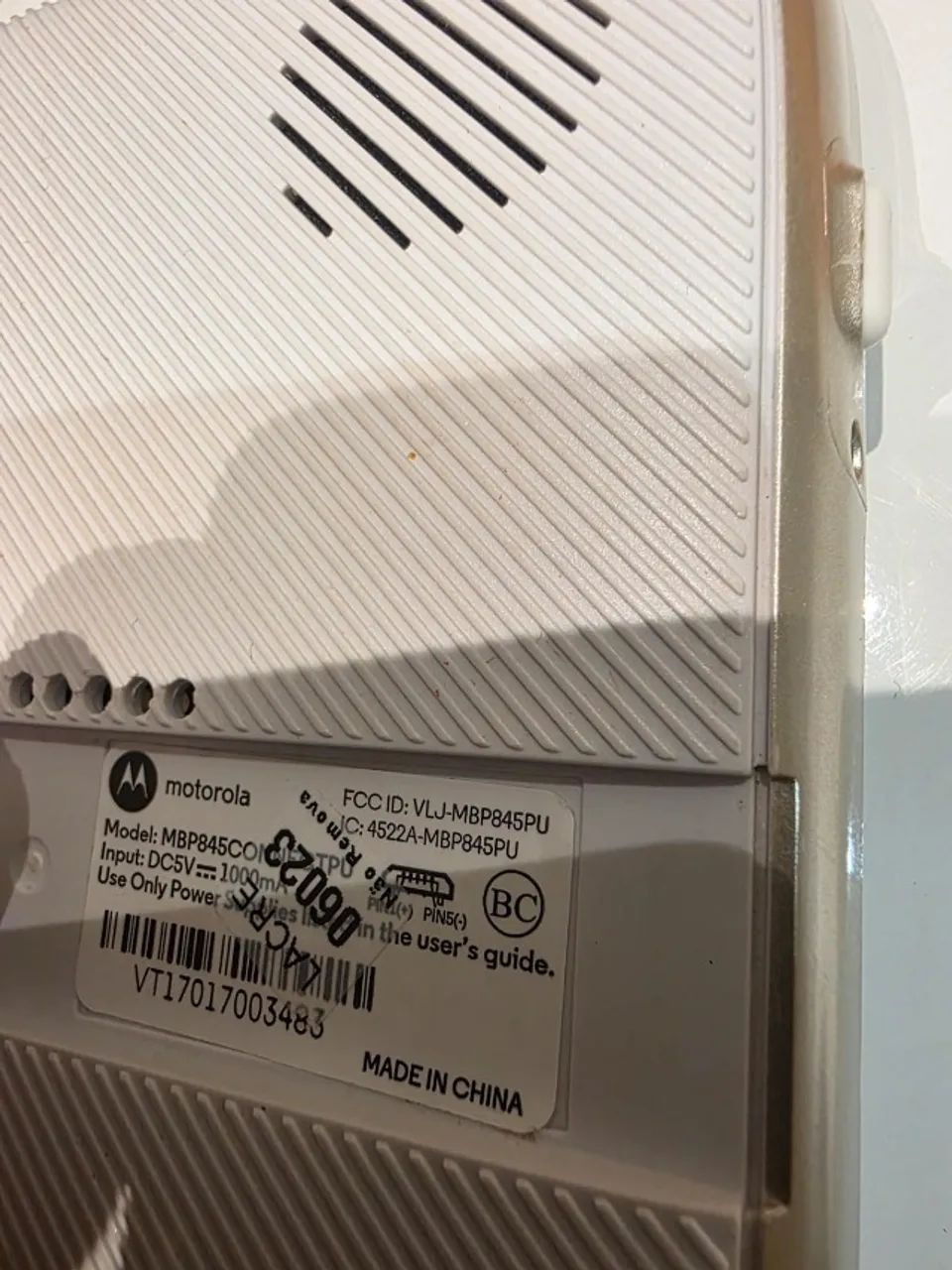 Babá Eletrônica Motorola Mbp845 Connect - Foto 4