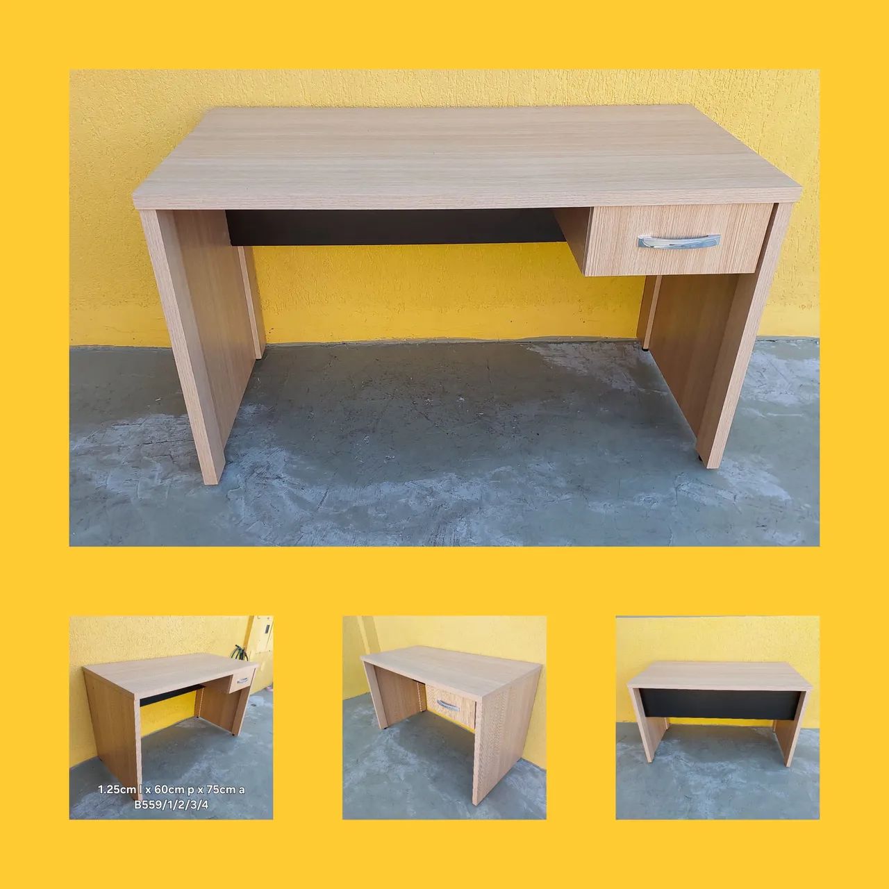 Mesa escritório com gaveta