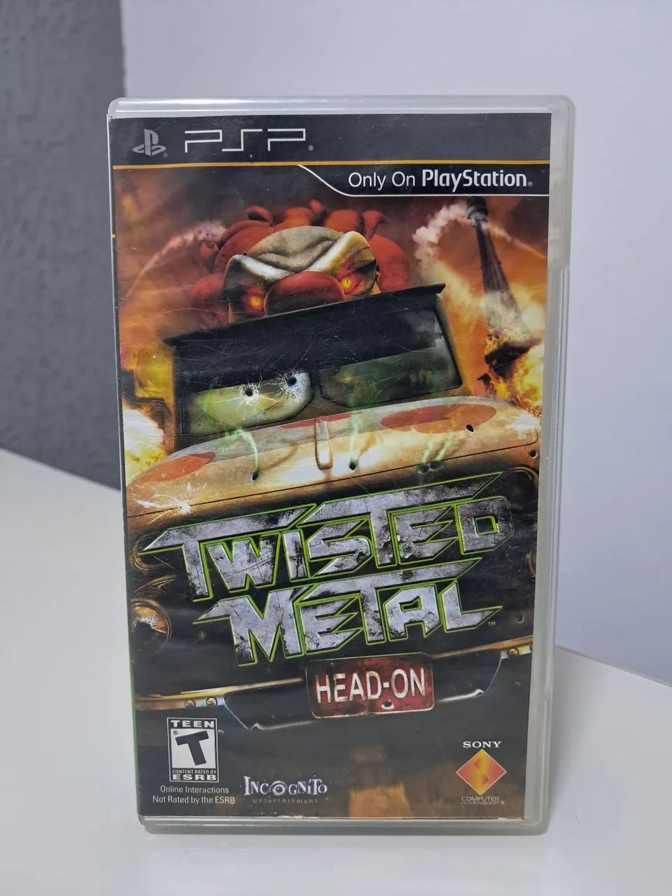 JOGO TWISTED METAL PSP 