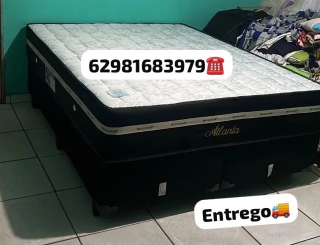 Cama box colchão d33 HojE